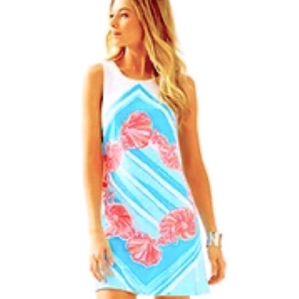 ❤️HOST PICK❤️🆕🌴LILLY PULITZER ‘Callie Shift’ in Pool Blue